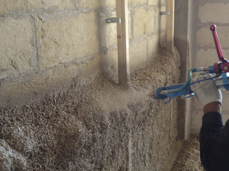 Posa a spruzzo del Natural BetonR